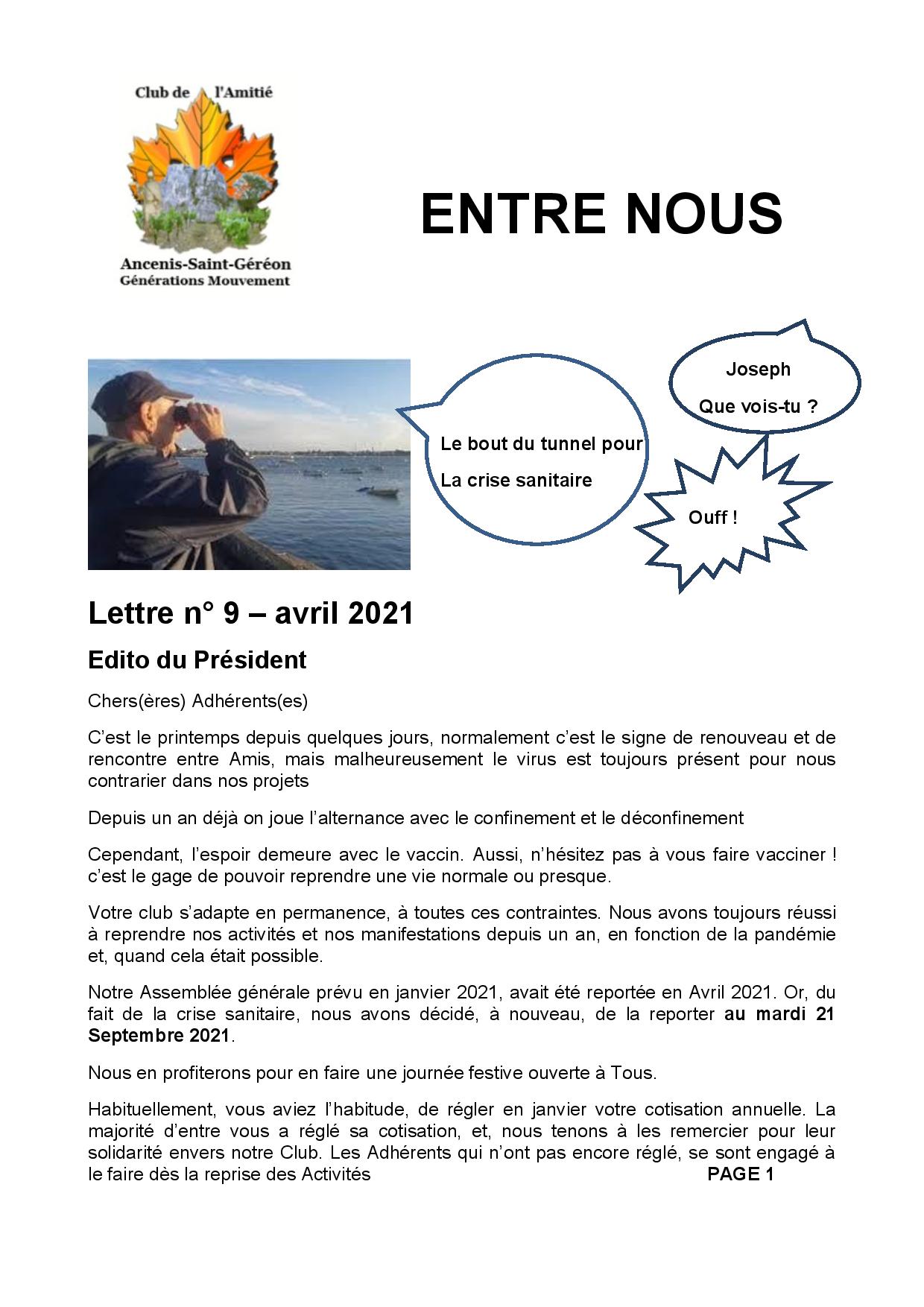 lettre n° 9 - 20 avril 2021 page-001