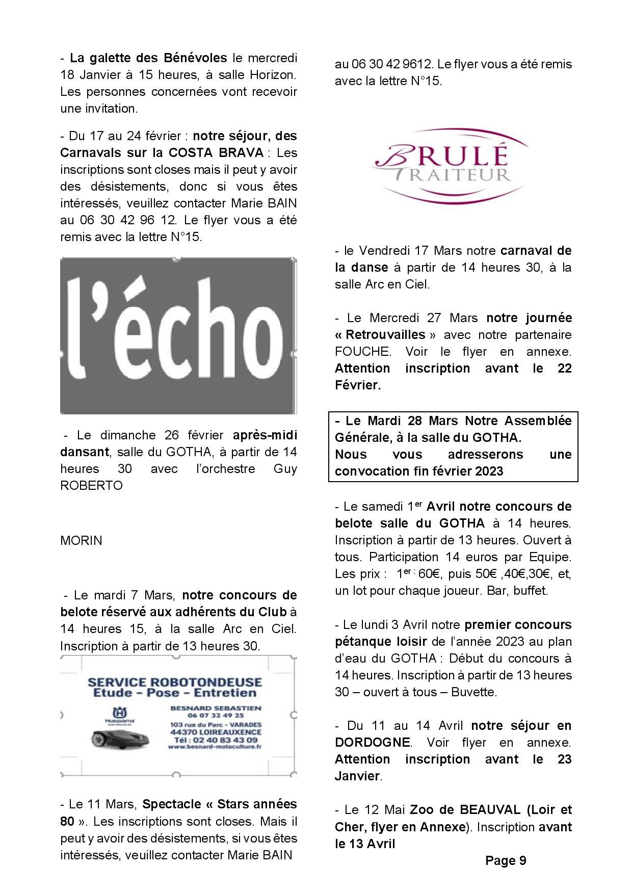Lettre n°16 - janv. 2023 page 09