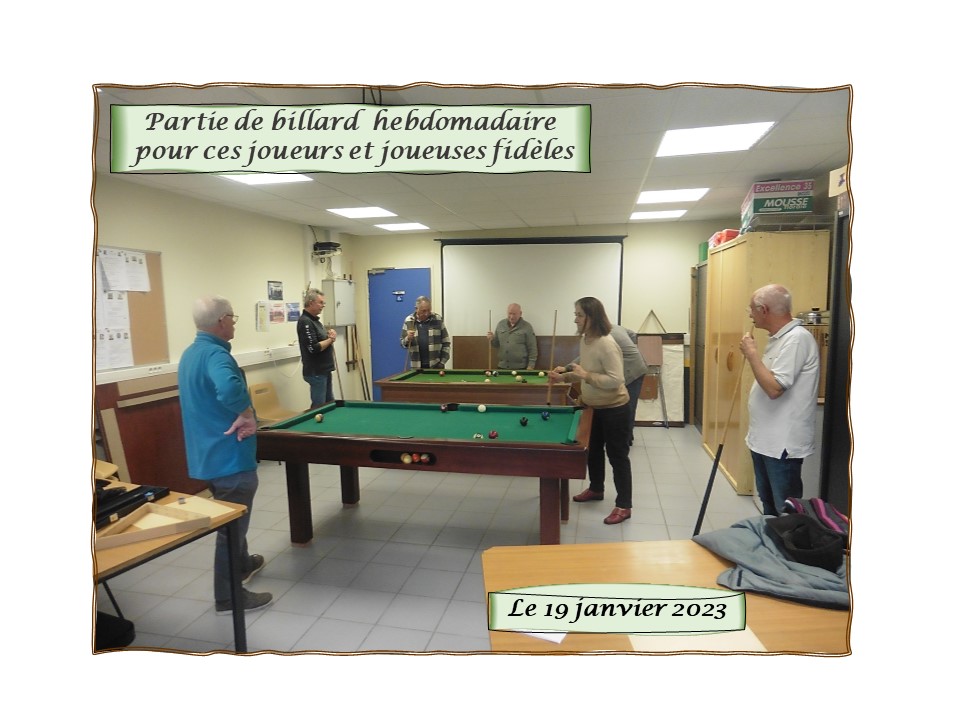 Billard 464  2023 01 19