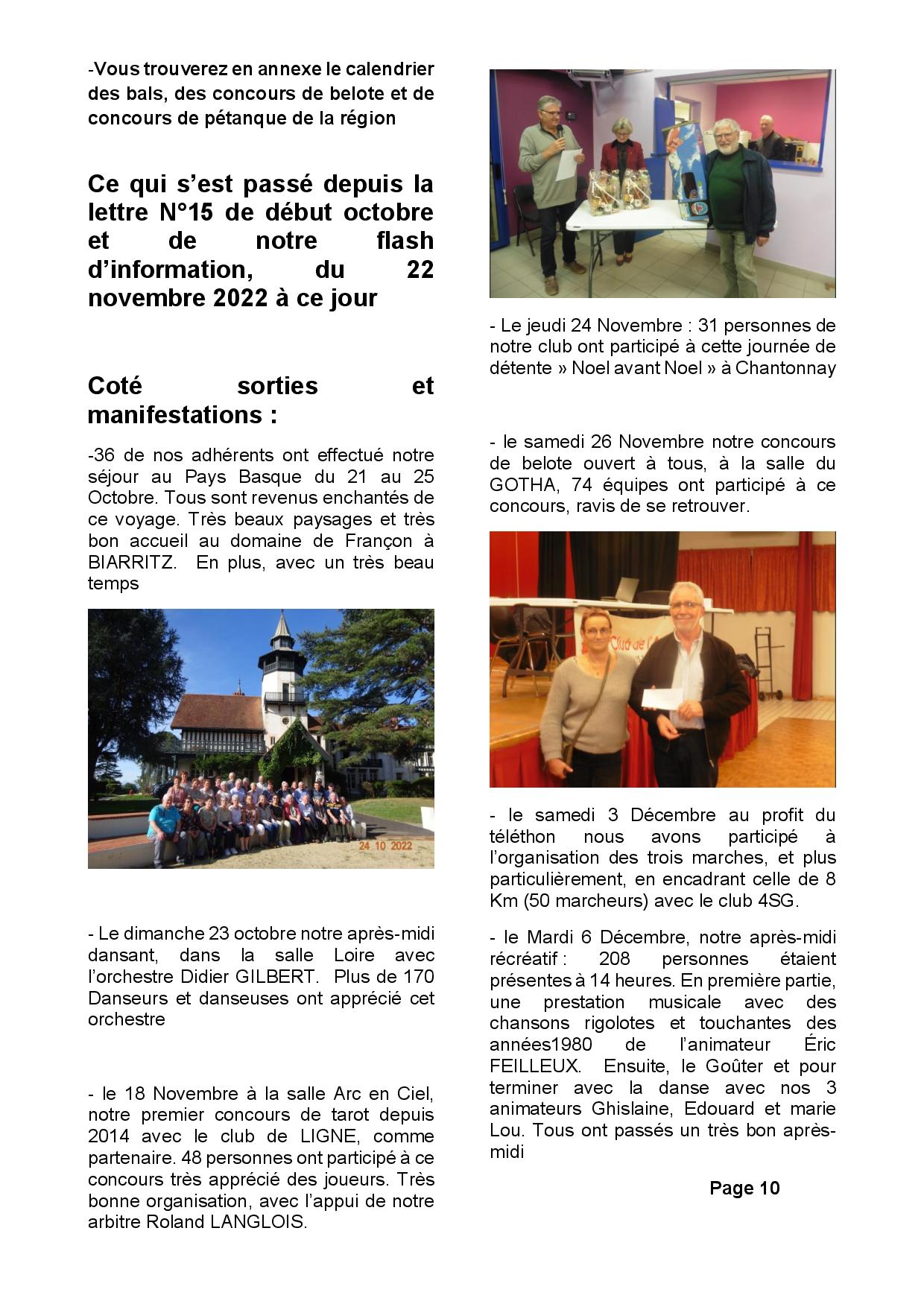 Lettre n°16 - janv. 2023 page 10
