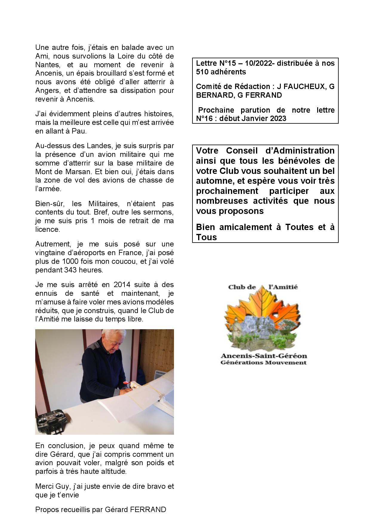 lettre n°15 octobre 2022 - page 11